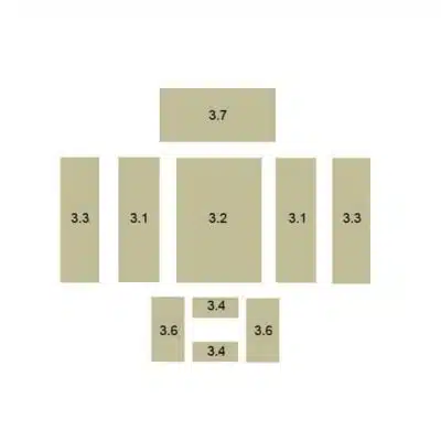 Oranier Tampere 8 Umlenkstein 4647 Umlenkung Umlenkplatte Serie 1 Pos. 3.7 - 5567421000