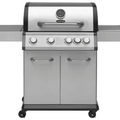 JUSTUS Geras Gasgrill 4+1 Silber