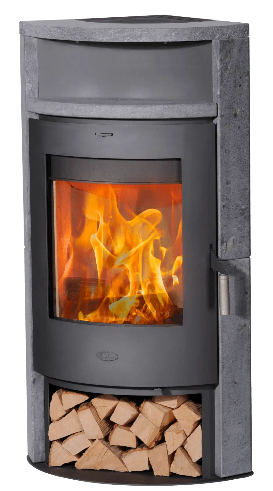 Fireplace Samba Eckkaminofen Stahl Gussgrau | Speckstein 1 Fireplace Samba Eckkaminofen Stahl Gussgrau | Speckstein