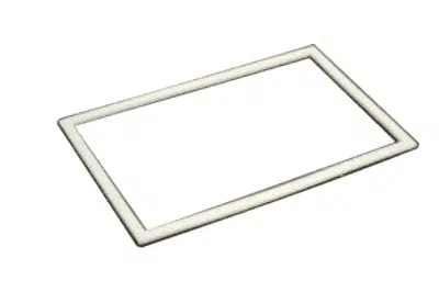 Schmid JU9 Dichtungsrahmen 168 x 108 x 3 (Glaskeramik)