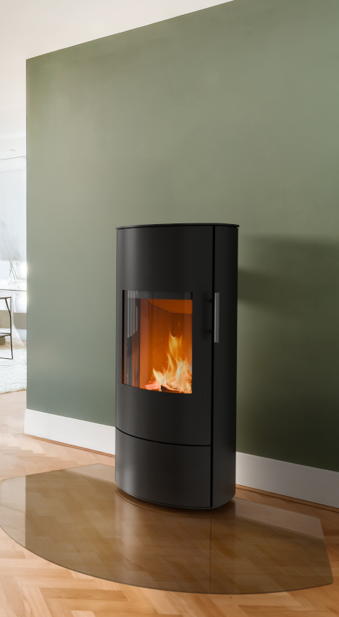 Kaminofen Königshütte Gemini Stahl schwarz 28/5181 1 Kaminofen Königshütte Gemini Stahl schwarz 28/5181