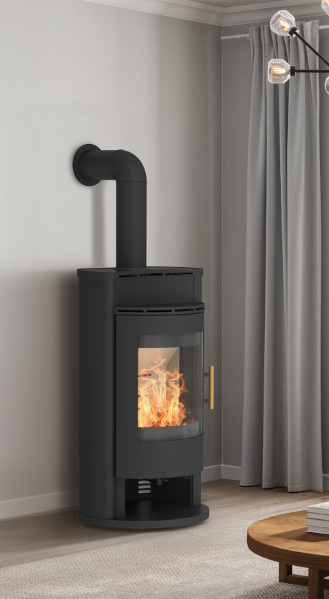 Kaminofen Olsberg Saros Stahl schwarz 28/5481 1 Kaminofen Olsberg Saros Stahl schwarz 28/5481