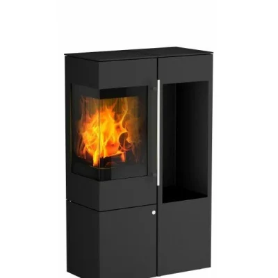 Kaminofen Olsberg Ipala Smart Türanschlag links Stahl schwarz 23/7859