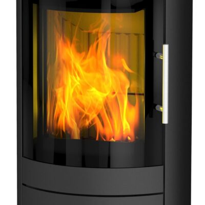 Hübner Kaminbau 8 Kaminofen Königshütte Libra Verkleidung Stahl schwarz 28/9151