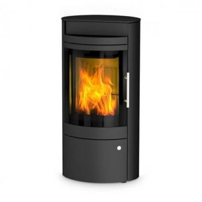 Hübner Kaminbau 4 Kaminofen Königshütte Libra Verkleidung Stahl schwarz 28/9151