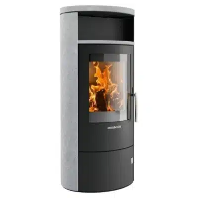 ORANIER POLAR 5 2.0 KAMINOFEN STAHL SCHWARZ / SPECKSTEIN