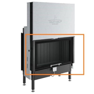 Kaminzubehör Spartherm - Satz Eboris 1300 schwarz für Varia 1V-87h / Premium V-1V-87h