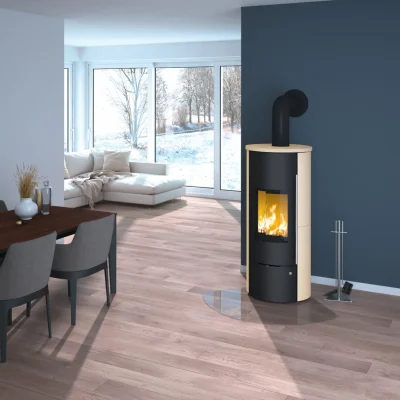 Kaminofen Olsberg Tolima Aqua Keramikverkleidung ahorn 23/7588.4000