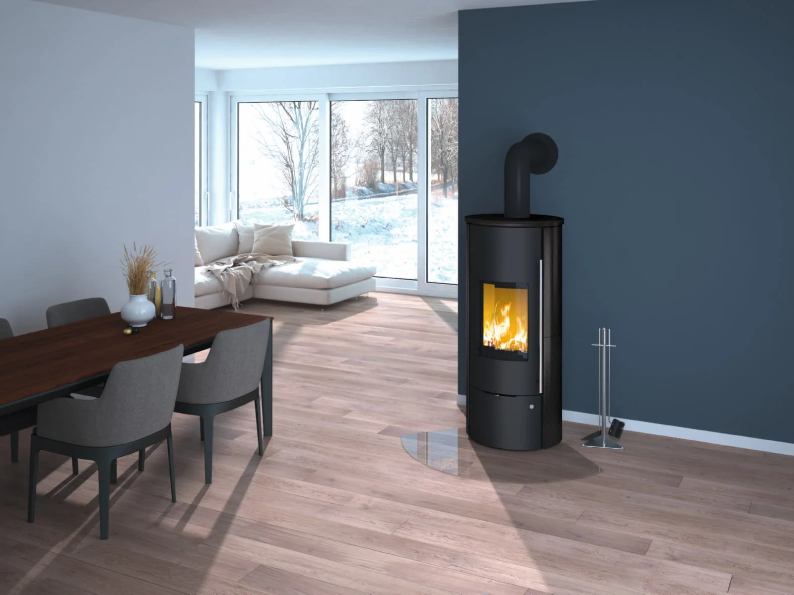 Kaminofen Olsberg Tolima Aqua II Stahl schwarz 23/7581.4000 1 Kaminofen Olsberg Tolima Aqua II Stahl schwarz 23/7581.4000