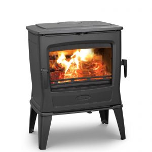 Dovre Tai 45 WD Schwedenofen Kaminofen Gusseisen Schwarz