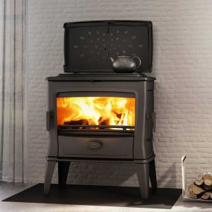 Dovre Tai 55 MD Schwedenofen Kaminofen Guss Schwarz