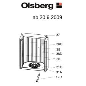 Olsberg Alid Seitenstein gewellt Vorne Pos. 36