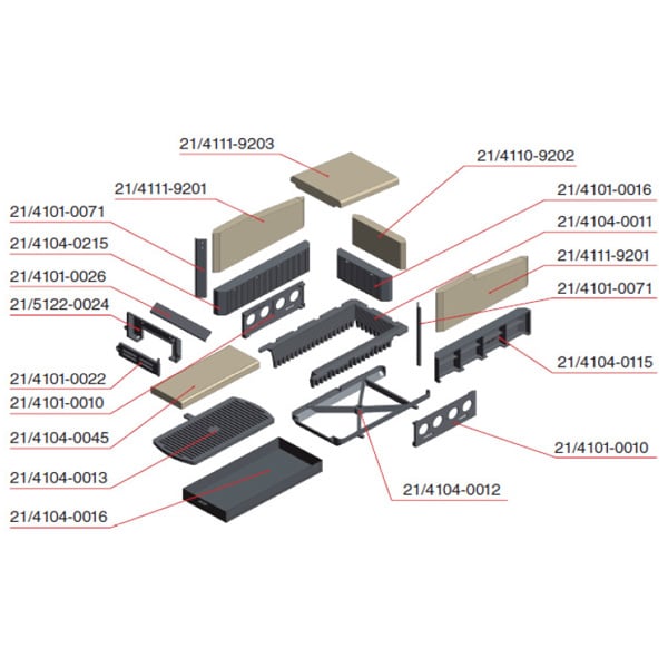 Dovre Türdichtung 2.5 m 6 mm 70.79874.000 