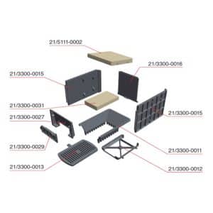 Olsberg Format 6 Stehplattenrahmen 163 x 260 - 21/3300-0027