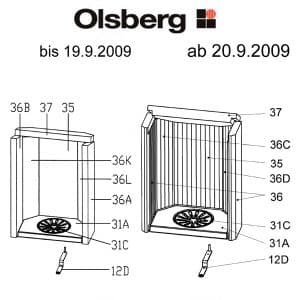 Olsberg Golaya Seitenstein hi li Pos. 36K - 23/4961.1256