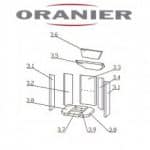 Oranier Kiruna 4 Serie 1 Seitenstein links Pos 3.2 - 2917414000