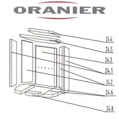 Oranier Pori 7 4671 Seitenstein Ersatzteile Pos. 24.1 - 2906559000