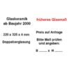 Schmid SH 8 G GB Glasscheibe komplett - 67/2080-2012