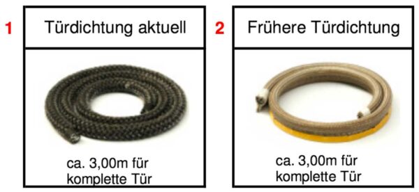 Schmid Lina 6745 6751 6757 6780 s/h 1m Türdichtung