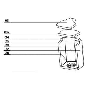 Oranier Dio 120 Rost Feuerrost Kaminrost Pos. 16 - 2929287000