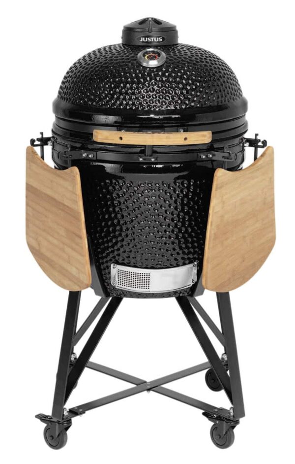 JUSTUS Grill Black J'Egg XL Keramikgrill Kohlegrill Schwarz