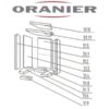 Oranier Pori 5 Serie 2 Umlenkstein groß Pos. 31.11 - 2901304000