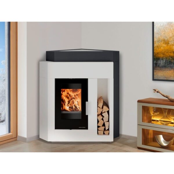 Eck-Kaminbausatz PINUS-II, Einsatz Kaminofen 218.17 - Ofenbernd.de