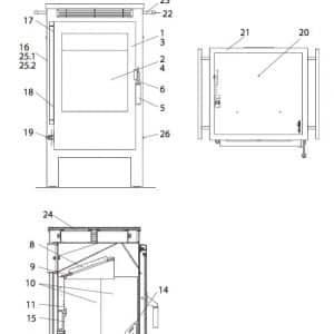 Wodtke Cookie H 01 Stehrost Pos. 14 - 097209