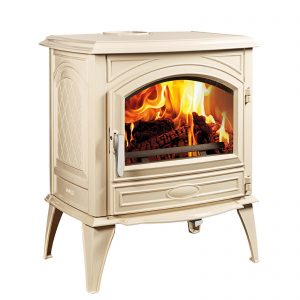 Dovre 760 WD Schwedenofen Kaminofen Guss Creme-Weiss