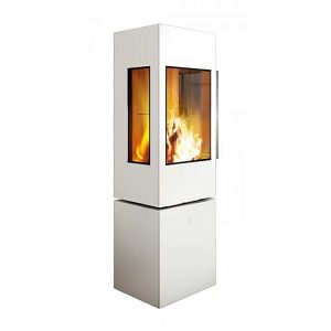 Spartherm SEO S L LEVA Kaminofen Weiss