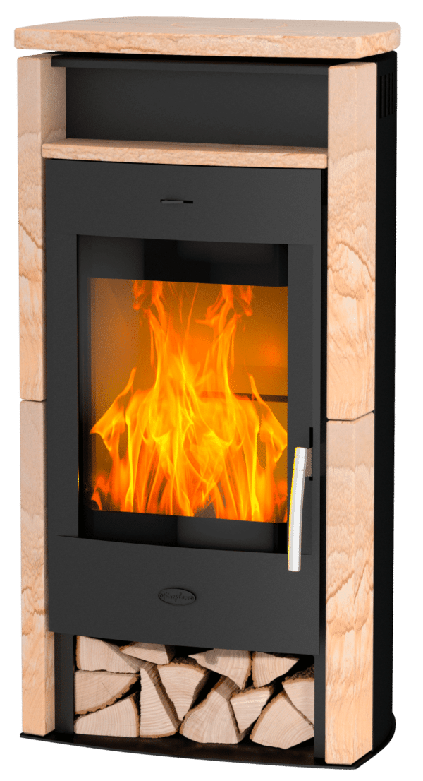 Fireplace Kaminofen SANTIAGO Sandstein schwarz K5662 desktop min 1