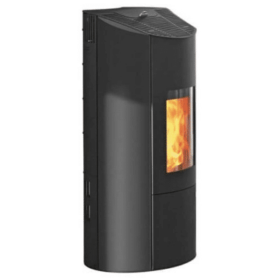 Pelletofen Olsberg Levana Aqua 3.0 8 kW, Verkleidung Keramik Caffe freddo
