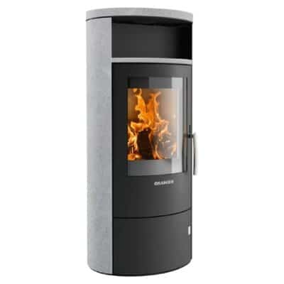 ORANIER POLAR 5 2.0 KAMINOFEN STAHL SCHWARZ / SPECKSTEIN