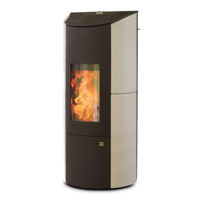 Pelletofen Olsberg Levana 2.0, Verkleidung Keramik Caffe freddo