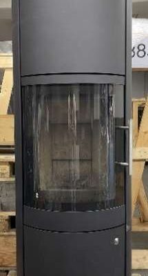 Hübner Kaminbau 5 Kaminofen Königshütte Leo Stahl schwarz 28/9251