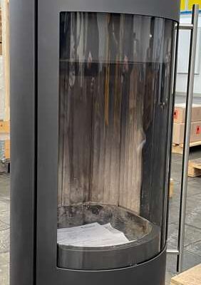 Hübner Kaminbau 2 Kaminofen Olsberg Palena Powerbloc Stahl schwarz 23/5761