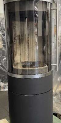 Hübner Kaminbau 7 Kaminofen Olsberg Pular Plus Stahl schwarz 23/7369