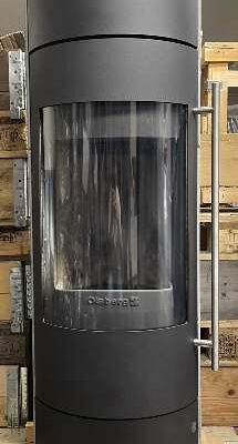 Hübner Kaminbau 9 Kaminofen Olsberg Tipas Powerbloc Stahl schwarz 23/6691.8900
