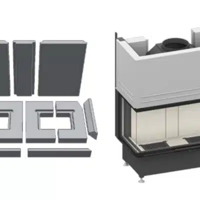 Schmid Ekko U 100 (51) komplette Auskleidung weiß 64/2560-9990